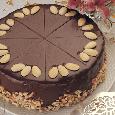 עוגת שוקולד ושקדים