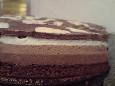 טריקולד - עוגת שלושת השוקולדים
