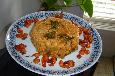 אורז אדום בגרגרי חומוס