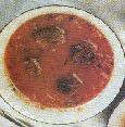 פמידוריאני - מרק עגבניות עם בשר
